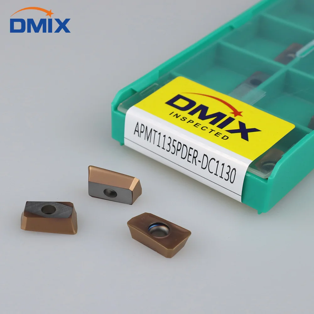 Dmix bat300r eap300r inserções de carboneto fixação fresagem corte ombros ângulos retos fresas de precisão para lâminas apmt1135 - Image 2