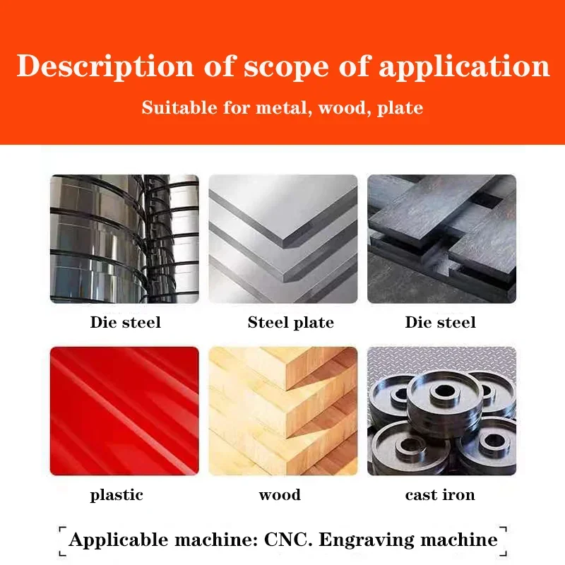 Carbide Radius End Cutter Mill Aluminium Cnc Milling Cutter For Metal Tungsten Steel CNC Maching Endmils - Image 5