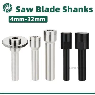 LY Saw Milling Cutter Slitting Saw Arbor Blade Holder CNC Slotting Machining Metal Cutting Tool Front Rear Lock 10mm 12.7mm 13mm