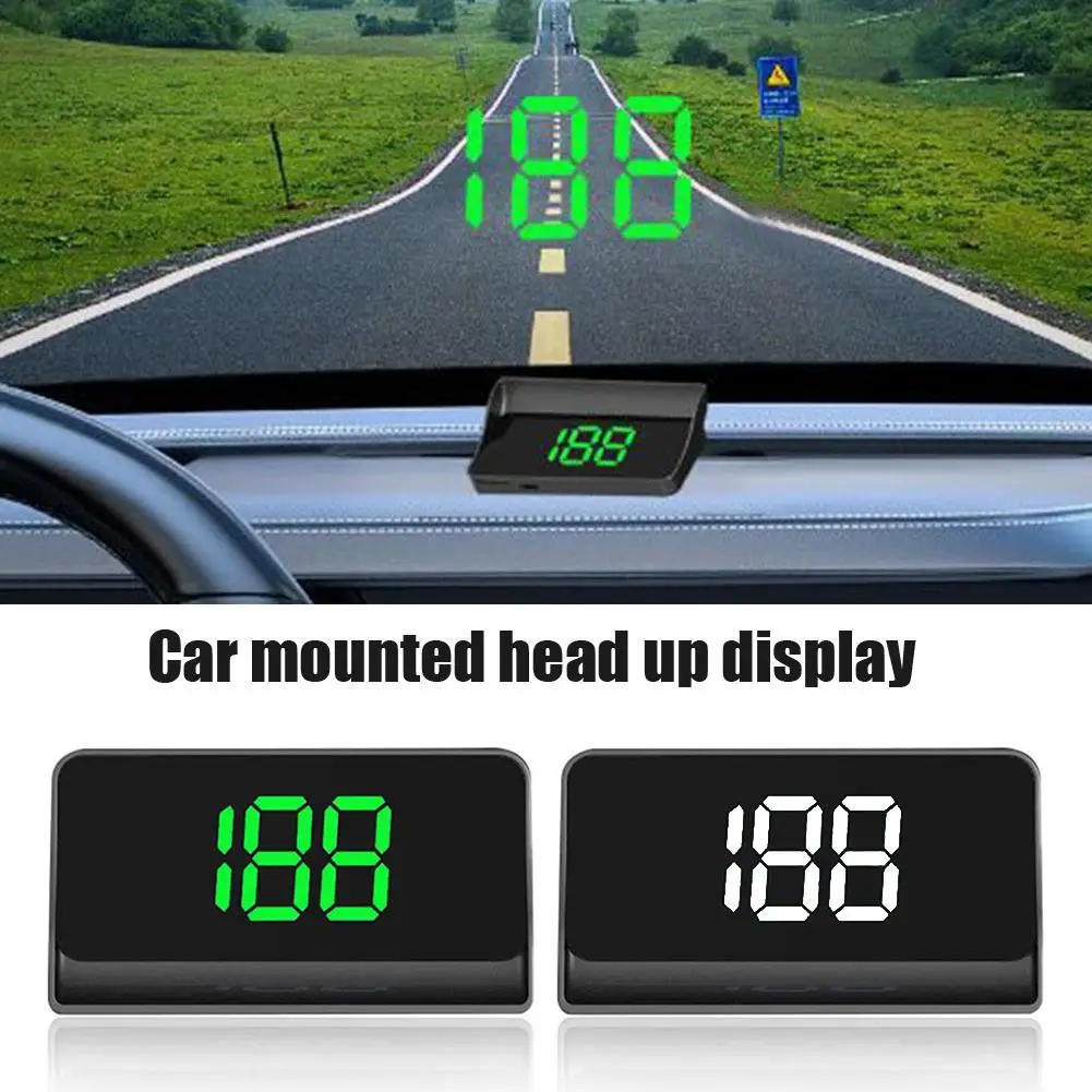 1pcs Universal HUD Head Up Display V9 Car GPS Speedometer Digital Projector OBD Windshield Display Vehicle Auto Accessories