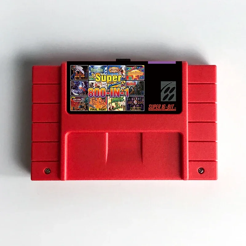 Retro Super 800 in 1 Pro Video Game Cartridge For SNES 16 Bit Game Console Card For Super nintendo - Image 3
