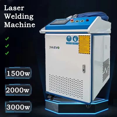 Máquina de solda a laser de fibra integrada refrigerada a água Linha de processamento de produtos metálicos Alta eficiência energética