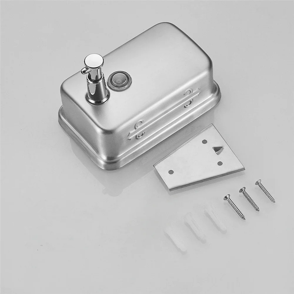 Dispensador de sabão de ouro rosa montado na parede antigo banheiro mão dispensador de sabão líquido/dispensador de sabão de cozinha sus 304 garrafas de shampoo - Image 3