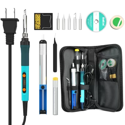 Ferramenta de ferro de solda Bakon BK606A 90W Auto Sleep Display digital Kit de solda eletrônica para iniciantes de reparo Saldatore A Stagno