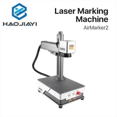 Máquina de marcação a laser 20W AirMarker2 com dispositivo rotativo Gravador a laser portátil Ferramenta DIY Impressora de marca de metal CNC