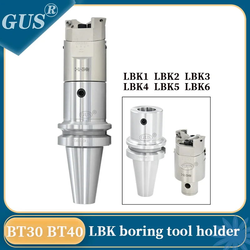 BT30 BT40 Toolholders LBK1 LBK2 LBK3 LBK4 LBK5 LBK6 Boring Head Tool Holder for RBH TCT EWN Boring Heads CNC machining centres - Image 2