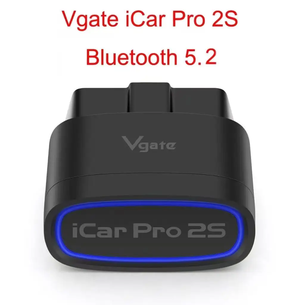 Vgate iCar Pro 2S OBD2 Ferramenta de diagnóstico ELM327 Bluetooth 5.2 Scanner automático Suporte Android/IOS V2.3 Scanner automático