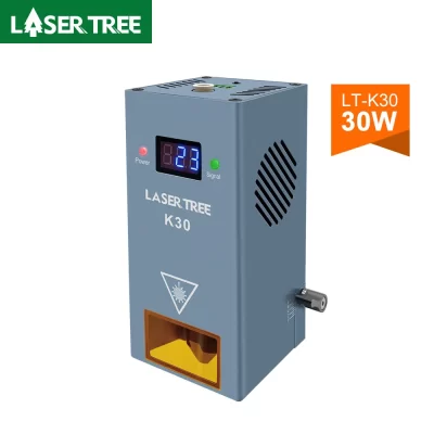 Árvore a laser 5w 10w 20w 30w com cabeça laser de assistência de ar 450nm ttl módulo de luz azul para gravação e corte cnc ferramentas para trabalhar madeira