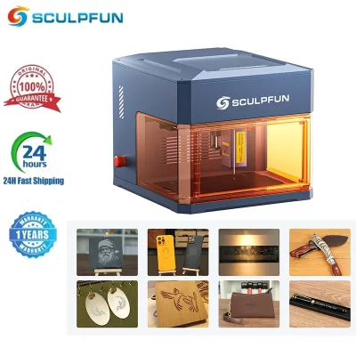 SCULPFUN iCube Ultra Dual With Bluetooth Control 12W+1.2W Laser Engraving Cutting Machine 150*130MM Cnc Machine Acrylic Engraver