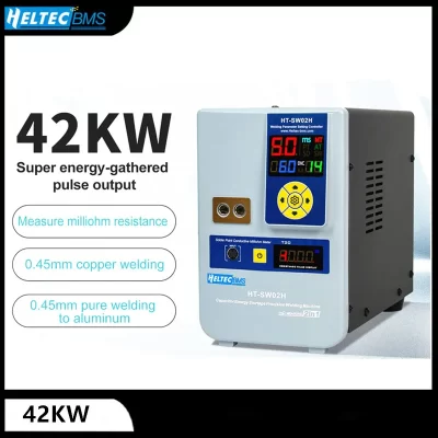 Heltec HT-SW02A/h soldador 36kw 42kw capacitor de armazenamento bateria máquina de solda a ponto/soldador de ponto de bateria de alta potência/soldagem
