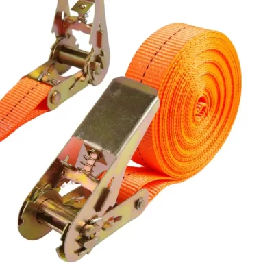 Correias de carga de amarração com fivela de metal resistente de 3/6m para carro e caminhão, cinto de catraca forte para bagagem segura e transporte de carga
