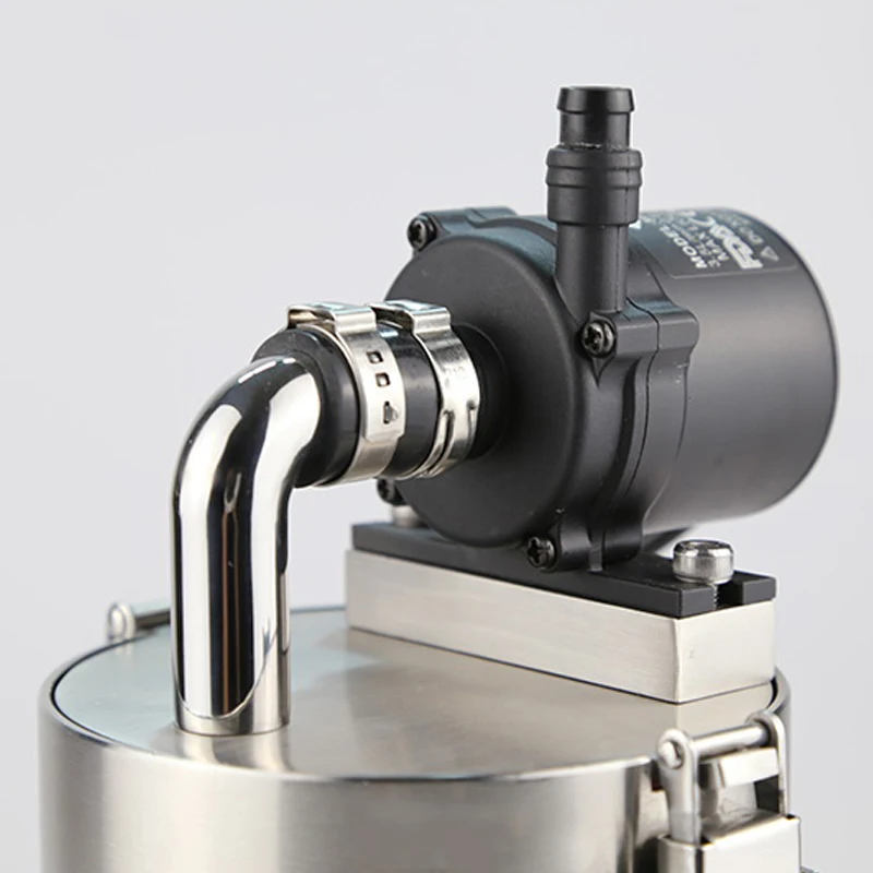 Barril de filtro de aço inoxidável 304 com bomba de água para tanque de peixes de aquário de plantas - Image 4