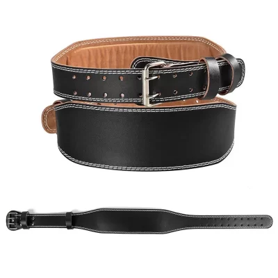 Suporte de cintura esportes cinto de segurança proteção fitness agachamento profundo duro puxar cinto de levantamento de peso couro do plutônio cinto de fitness proteção