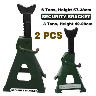 2 Pçs/lote acessórios para cric de carro suporte de segurança 6 toneladas de altura 57-38 cm / 3 toneladas de altura 42-28 cm
