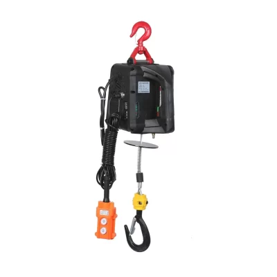 Guindaste portátil doméstico, guincho manual, bloco de tração, guindaste de corda de fio, 220v, 100kg, 200kg, 300kg, 500kg, grua elétrica portátil