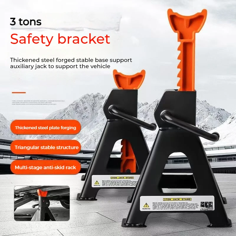 3t jack suporte de manutenção do carro chassis inspeção reboque ferramentas altura ajustável para levantar suv captador caminhão rv acessórios