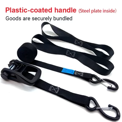 2m/3m/5m portátil auto bagagem reboque catraca amarrar cinta 8-em forma de gancho cinta de freio cinto de ligação para motocicleta resistente