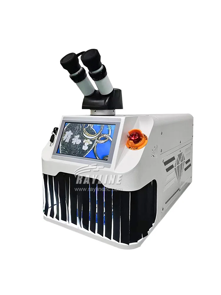 Tela grande jóias reparação soldadores a laser 100w 200 máquina de solda a ponto micro laser solda ouro prata jóias platina - Image 5