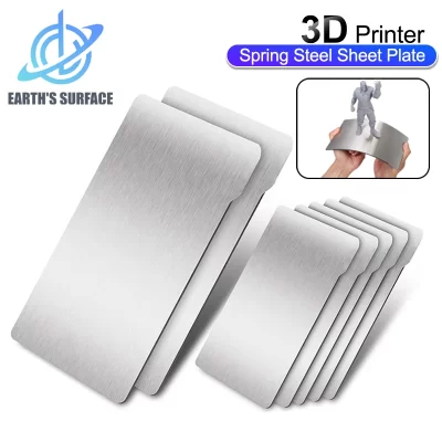 Tamanhos completos impressora 3d placa de construção mola aço placa flexível base magnética para elegoo saturno/mais anycubic photon mono 6k 4k