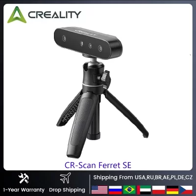 Creality CR-Scan Ferret SE 3D Scanner Portátil Portátil 30FPS Digitalização Rápida 24bit Fullcolor Scan Precisão de 0,05 mm