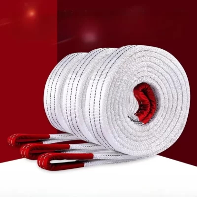 Cinto de elevação sling guindaste levantamento industrial cinto plano resistente ao desgaste corda de reboque 1tx3m 2tx3m 3tx3m 5tx3m 8tx3m