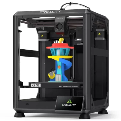 Impressora 3D Creality K2 SE Impressão de Alta Velocidade com Câmera AI Monitoramento em Tempo Real 500mm/s com Tamanho de Impressão de 220*215*245 mm