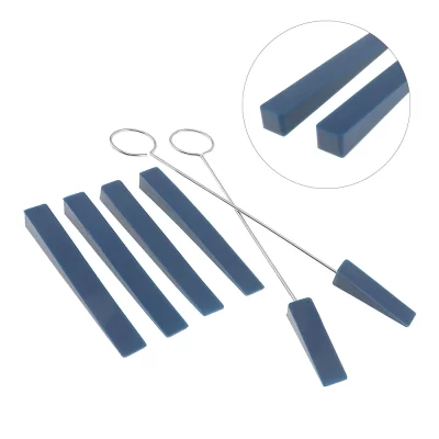 Kit mutes de borracha para afinação de piano, 6 fábricas, ferramenta de afinação de piano, acessórios para instrumentos de teclado