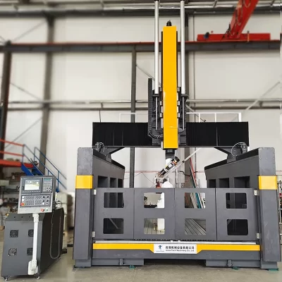 China Mini fresadora CNC de 5 eixos roteador CNC de eixo único com sistema de controle Syntec componentes do núcleo do motor do rolamento de engrenagem