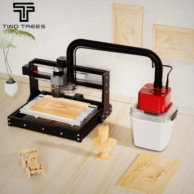 Twotrees roteador cnc ttc3018 pro máquina de gravura cnc fresadora pcb controle grbl ferramentas cnc para metal acrílico pvc plástico