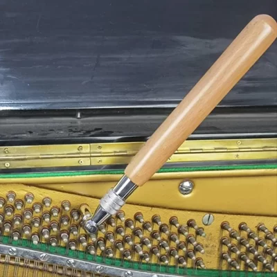 Kit de afinação de piano profissional - Conjunto de 8 peças com martelo de afinação e silenciadores para pianos grandes e verticais [AA74-AAA]
