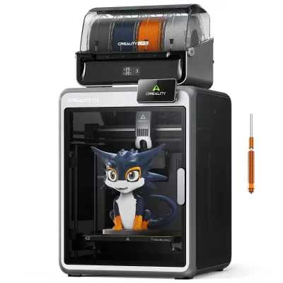 Impressora 3D Creality K2 Combo, impressão multicolorida com CFS, alta velocidade 600 mm/s, nivelamento automático inteligente, impressão silenciosa, 300 ° Bocal C