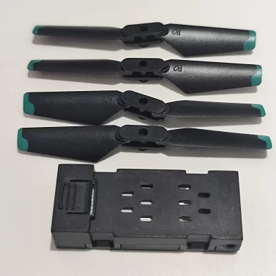 Conjunto de acessórios de bateria de lítio com hélice de lâmina dobrável original S96 RC Drone