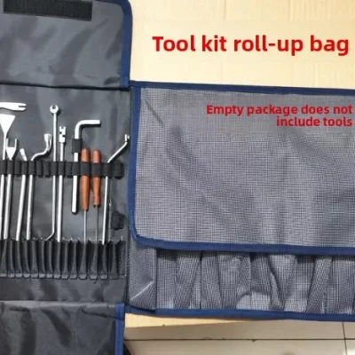 Ferramentas de afinação de piano, kit de ferramentas, caixa de ferramentas, bolsa enrolar, conjunto de ferramentas, bolsa vazia