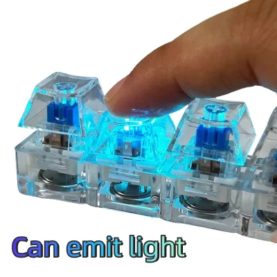 4/9 teclas teclado mecânico eixo testador led teclado chave brinquedo alívio do estresse diy botão keycap fidget chaveiro brinquedos presente