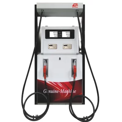 1 mangueira 2 bico design moderno bomba dispensadora de combustível gasolina máquina de posto de gasolina