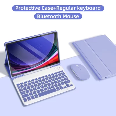 Capa de teclado para samsung galaxy tab s10 lite 10.9 Polegada 2025 SM-X400 x406b capa de teclado bluetooth para tab s10 lite caso funda