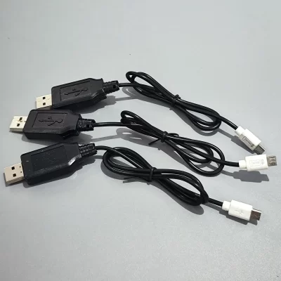 Peça sobressalente original de bateria de lítio 4d-f3, fio de carregamento usb, acessórios 3 peças para 4drc f3 gps dobrável drone rc quadcopter peças
