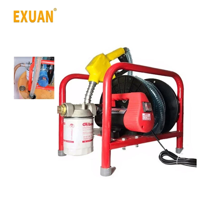 Diesel Auto-escorvante Bomba Elétrica, Diesel Dispenser Bomba, Alta Potência, Pistola de Reabastecimento, Medição Reabastecimento Máquina, 12V, 24V, 220V