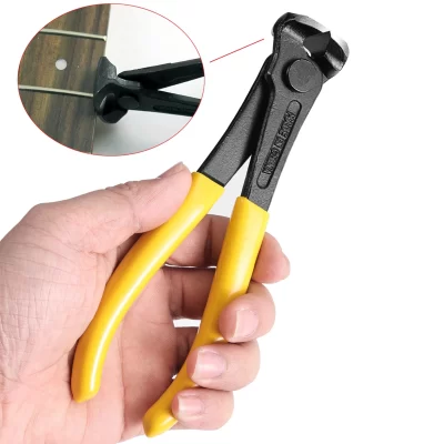 Guitarra Fret Fio Cortador, End Nippers, Alicates de Corte, Ferramenta Luthier, Nipper, Extrator Alicates, Corda Tesoura, 6"