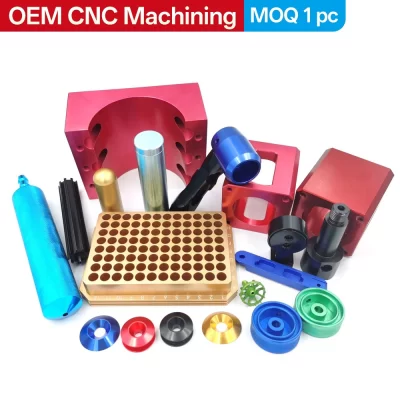 Peças de usinagem CNC de precisão personalizadas Serviço de fresagem CNC Peças de impressão 3d de alumínio Fornecedor centro de impressora 3d de plasma de metal