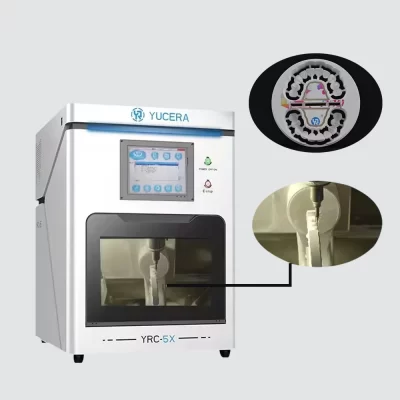 Yucera Dental CAD/CAM CNC Fresadora Equipamento de laboratório de 5 eixos para fornecimento direto de fábrica de metal da China