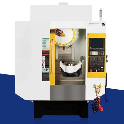 Centro de Usinagem Vertical Leyo U200 5 Eixos com Mesa de Trabalho de 260mm, Spindle BT30 e Troca Automática de Ferramentas