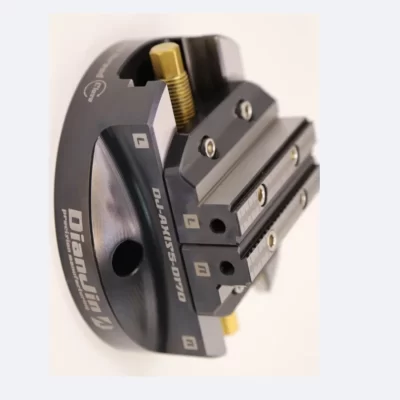 Morsa Concêntrica Autocentrante Integral DJ-AIX5-D170 para Usinagem de 4/5 Eixos, Ferramenta de Fixação de Peças de Alta Precisão