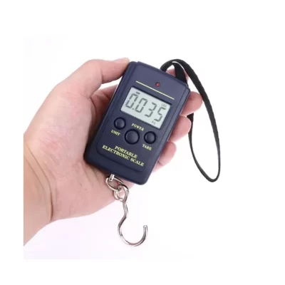 1PC Multifuncional Mini 40kg/10g Pendurado Eletrônico Bagagem de Pesca Balanca Portátil Digital Handy Bolso Peso Gancho Escala