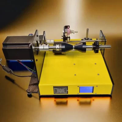 Máquina de enrolamento de fiação automática, amplificador de tubo, transformador amplificador de tubo, painel de exibição em inglês e russo