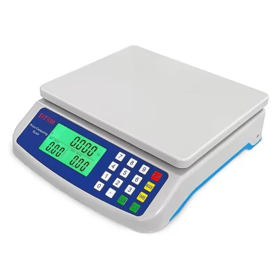 Balança digital grande de cozinha 40kg/1g com função de tara, balança de computação de preço, balança de contagem de aço inoxidável para carne e legumes