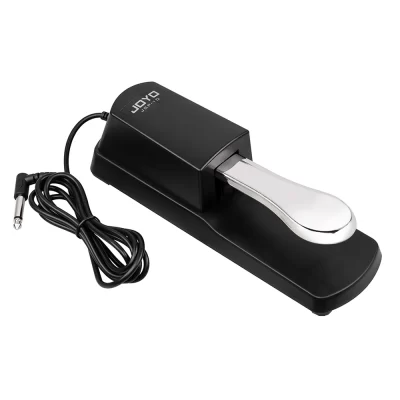 Joyo JSP-10 pedal amortecedor de sustentação de piano, pedal de sustentação de teclado midi com interruptor de polaridade, acessórios para instrumentos musicais