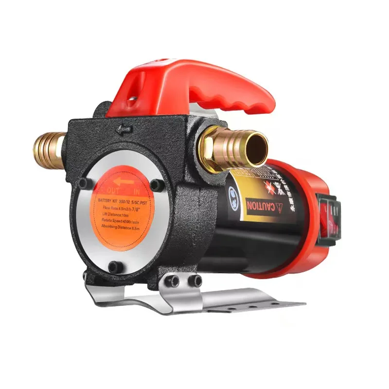 Bomba elétrica de transferência de combustível, 12v/24v/220v/990w, dispensador de combustível de óleo diesel, parada automática para diesel/keroseno/óleo branco