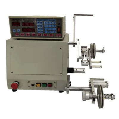 Máquina automática de enrolamento de bobina, 400w, nova máquina inteligente de enrolamento de bobina automática cnc para fio de 0.03-1.2mm