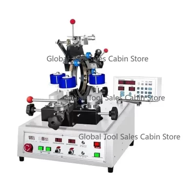 Máquina de enrolamento de transformador toroidal, tipo engrenagem, motor de ventilador, bobina de áudio, máquina de enrolamento de estator